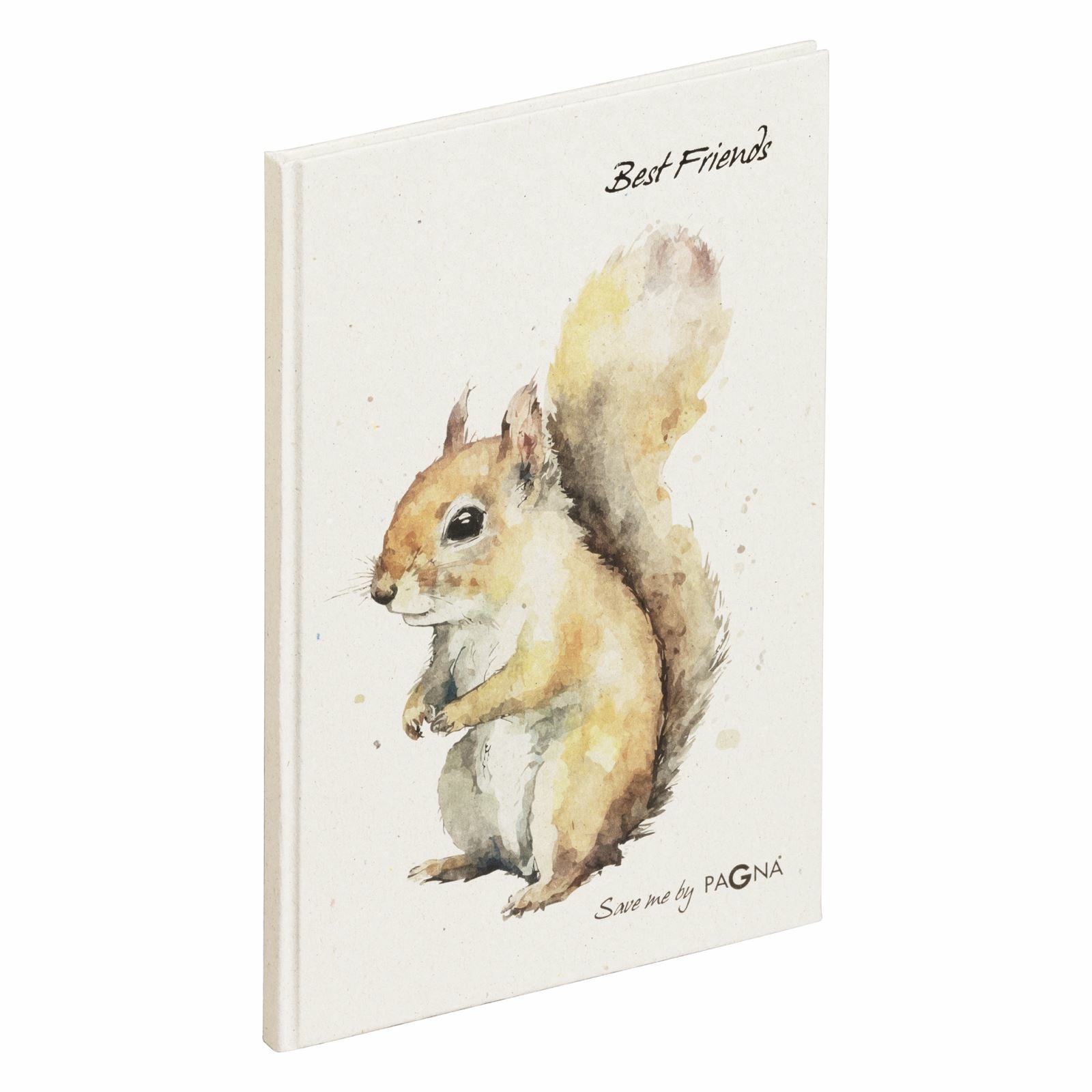 Pagna Save me Best Friends Freundebuch – 150 × 220 mm – 60 Seiten – deutsch, gebunden, Eichhörnchen
