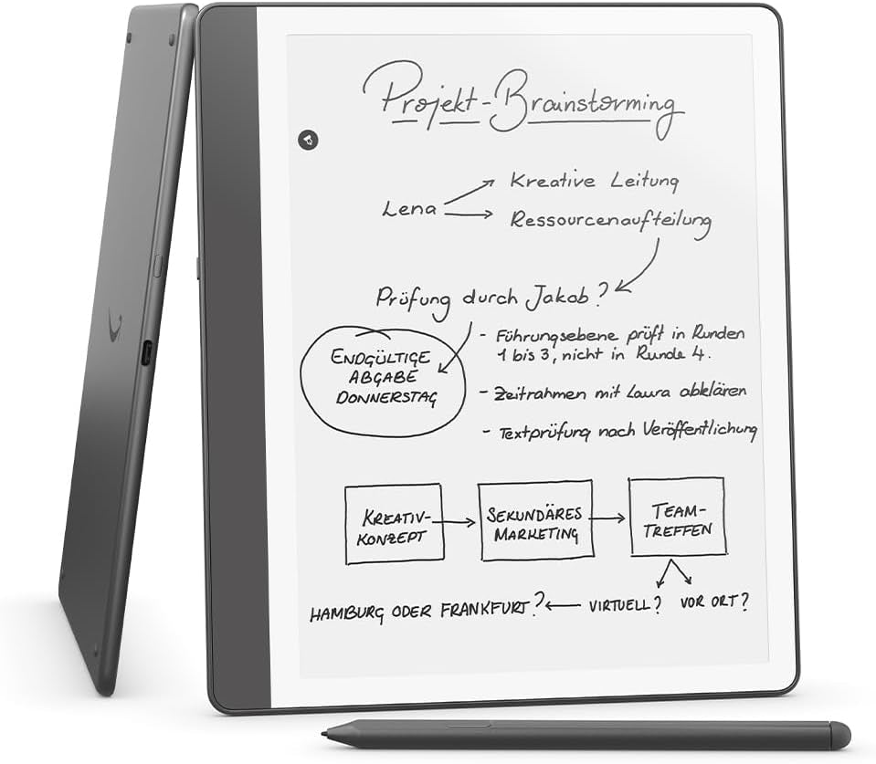 Amazon Kindle Scribe Anthrazit – 10,2" E Ink, 16 GB, mit Stylus
