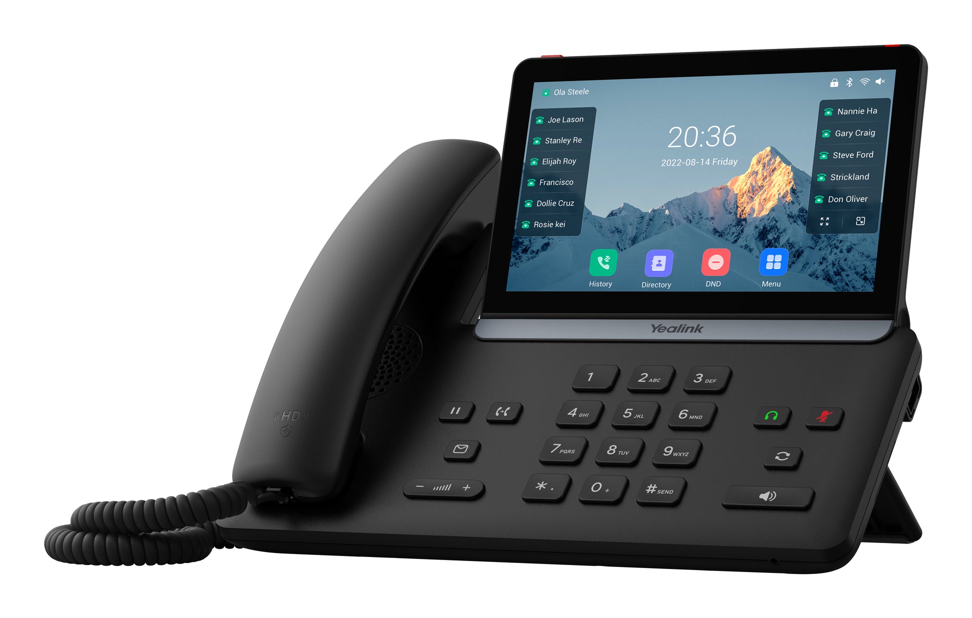 Yealink SIP-T87W – WLAN-Telefon (Handgerät)