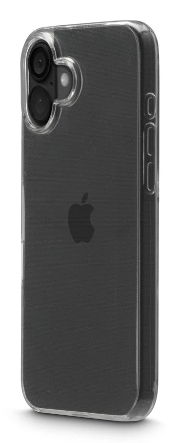 Hama Always Clear Backcover – für Apple iPhone 16, TPU, Transparent