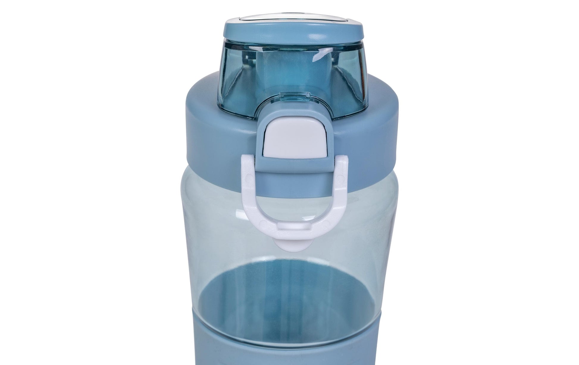 KOOR Trinkflasche 650 ml – Kunststoff, Weithals, Schraubdeckel, Blau