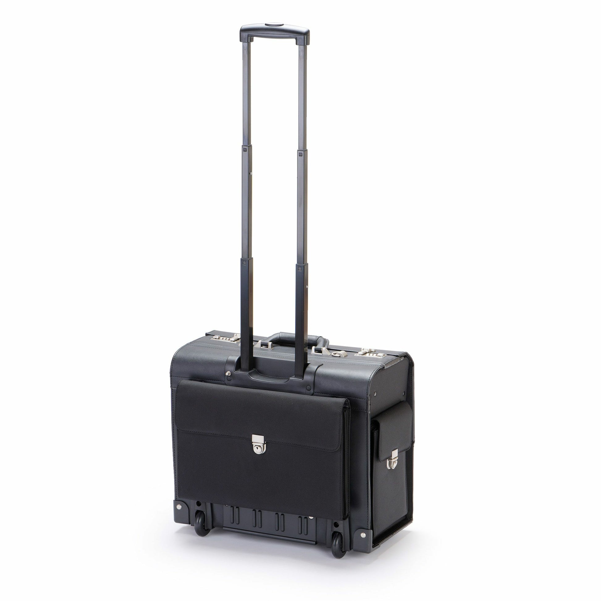 DICOTA Notebook-Tasche bis 16,4" – Kunstleder, kratzresistent – Schwarz