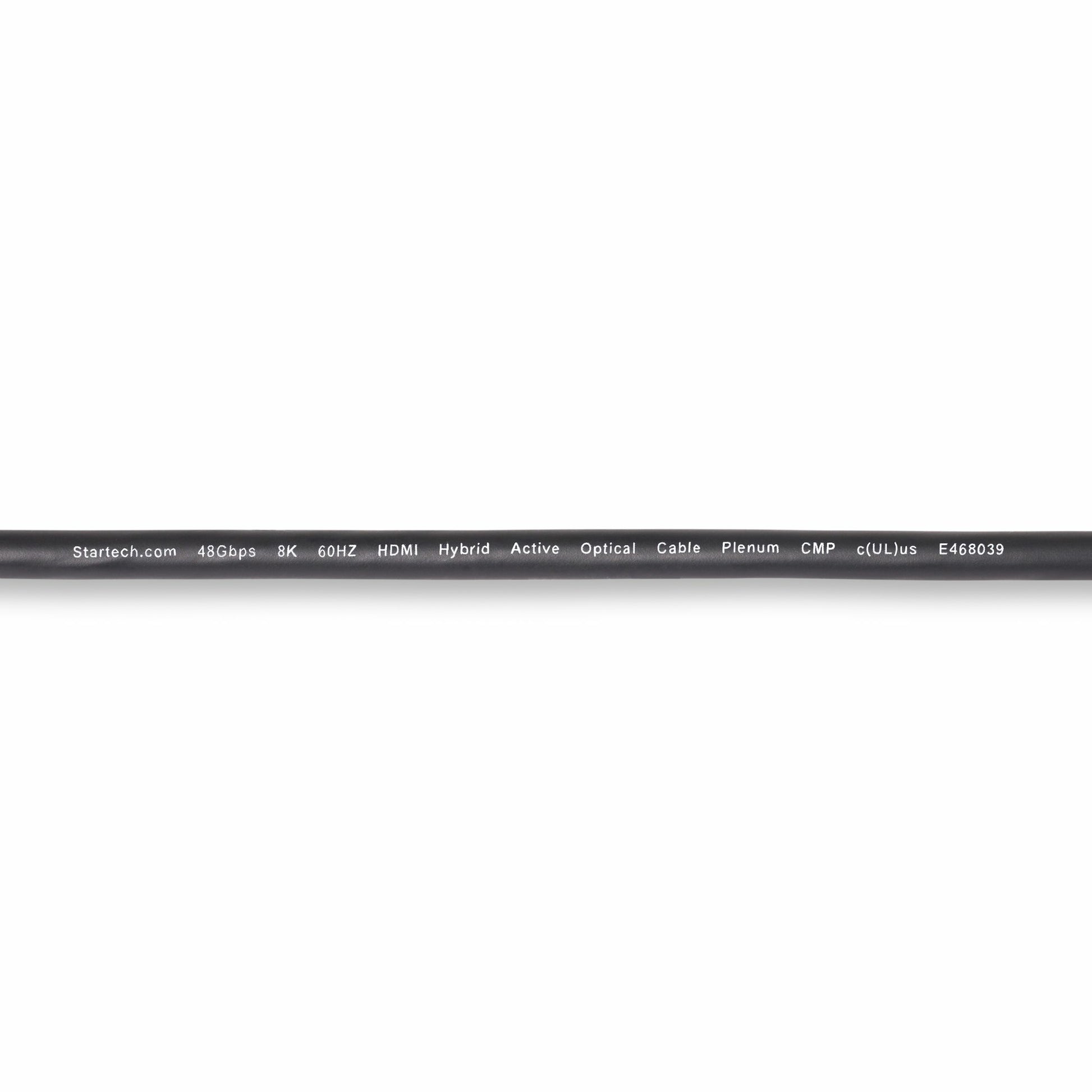 StarTech.com HDMI Kabel HDMI 2.1 8K 60 Hz – 30,4 m – AOC, aktiv – Schwarz/Silber