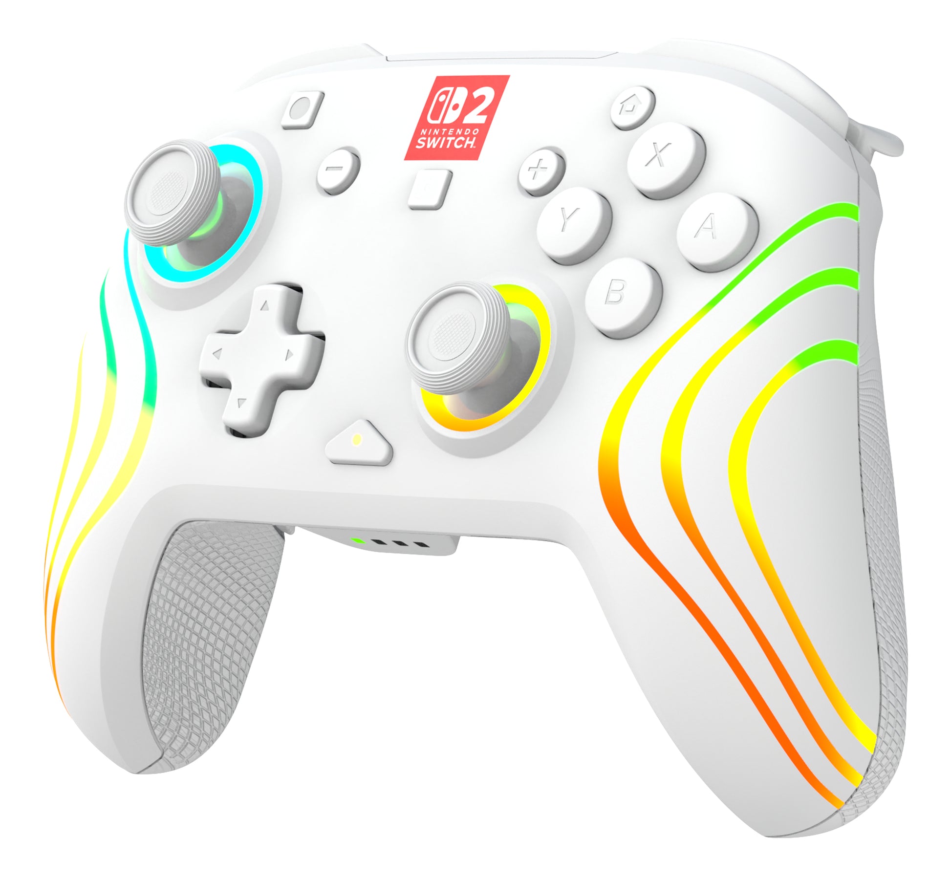 Turtle Beach Afterglow Wave – Gamepad – USB + Bluetooth, RGB, für Nintendo Switch, Weiss