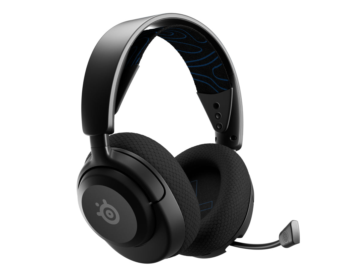 SteelSeries Arctis Nova 5P – Over-Ear Gaming-Headset – Bluetooth, 2,4 GHz (USB-C-Receiver) – Schwarz, für Switch