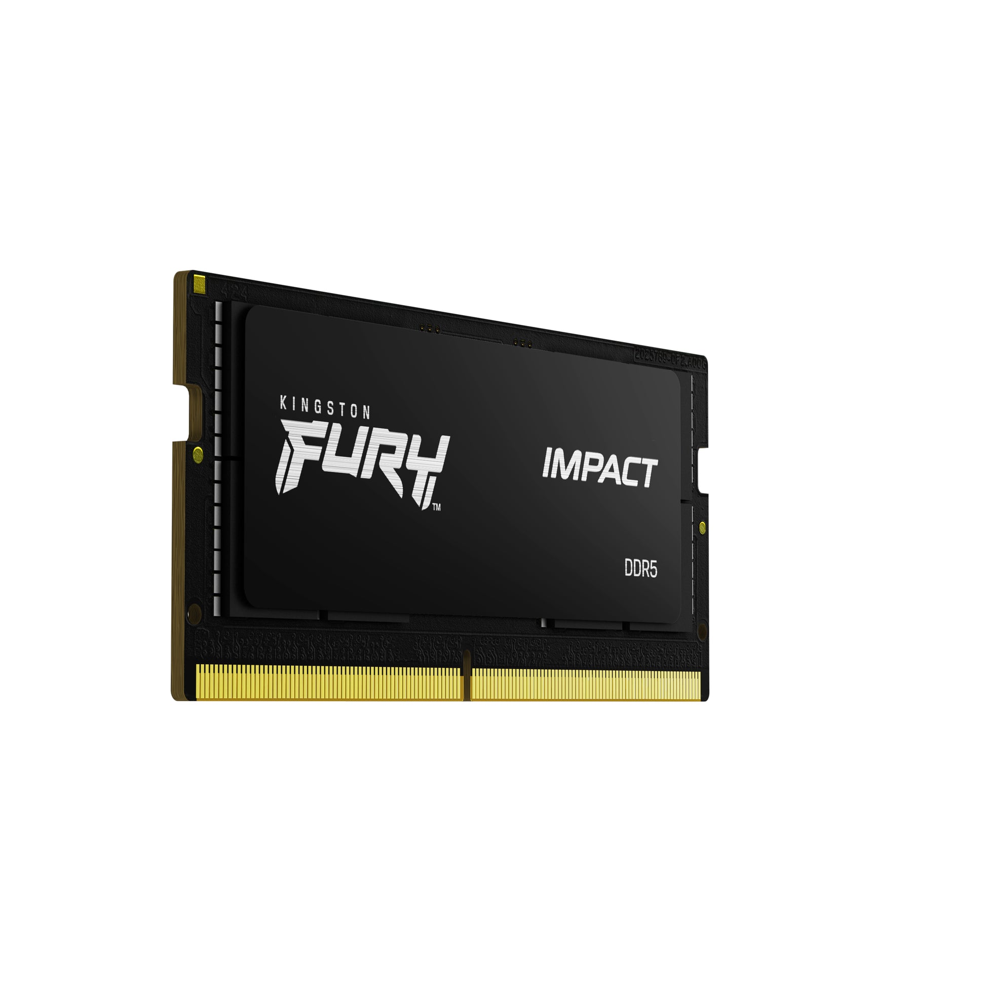 Kingston Technology Kingston FURY Impact – SO-DIMM DDR5 – 16 GB, 6400 MT/s, CL38, XMP 3.0, Schwarz