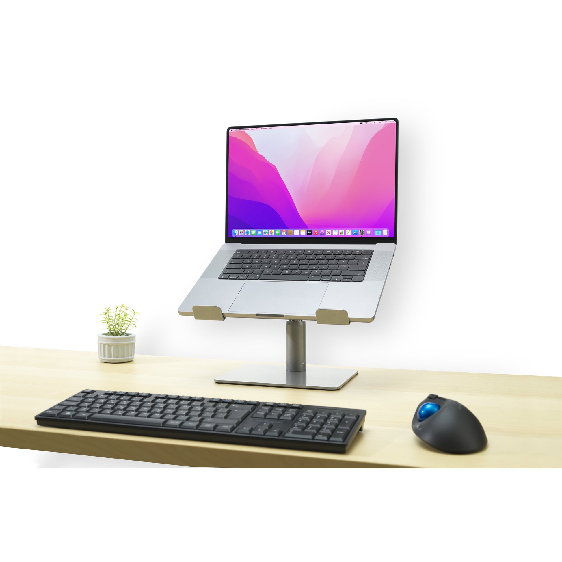 Kensington Laptop-Ständer – bis 16", bis 8 kg Traglast, faltbar – Silber