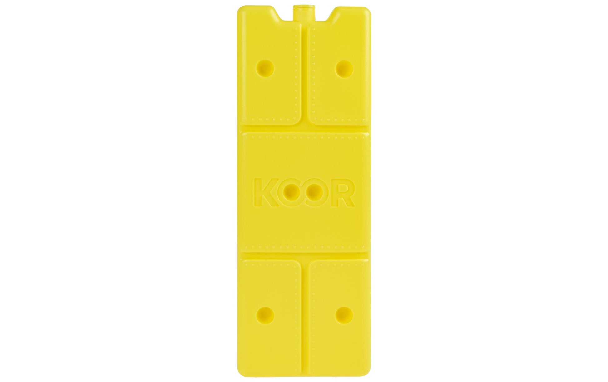 KOOR Arctico M – Kühlelement, 9 × 25 × 2 cm, 2 Stk., gelb