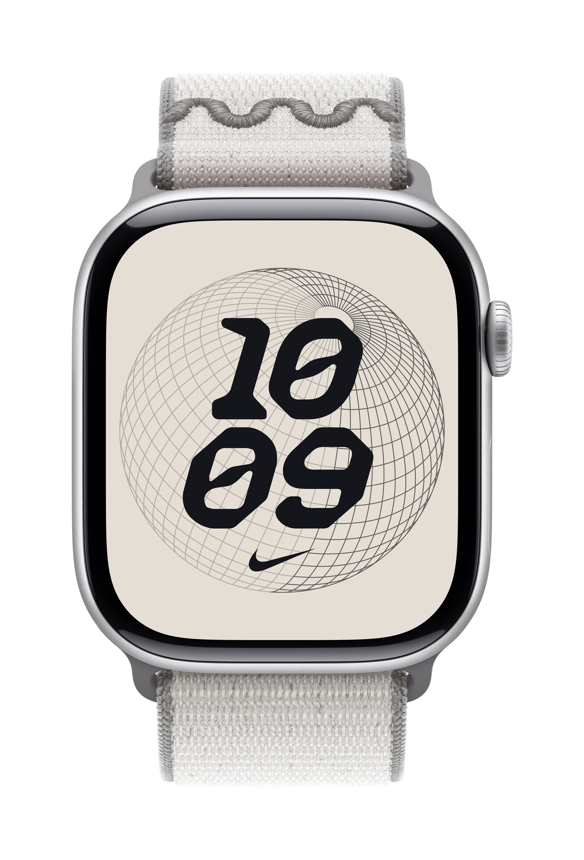 Apple Nike Sport Loop – Armband – für Apple Watch 46 mm, Grau, One Size