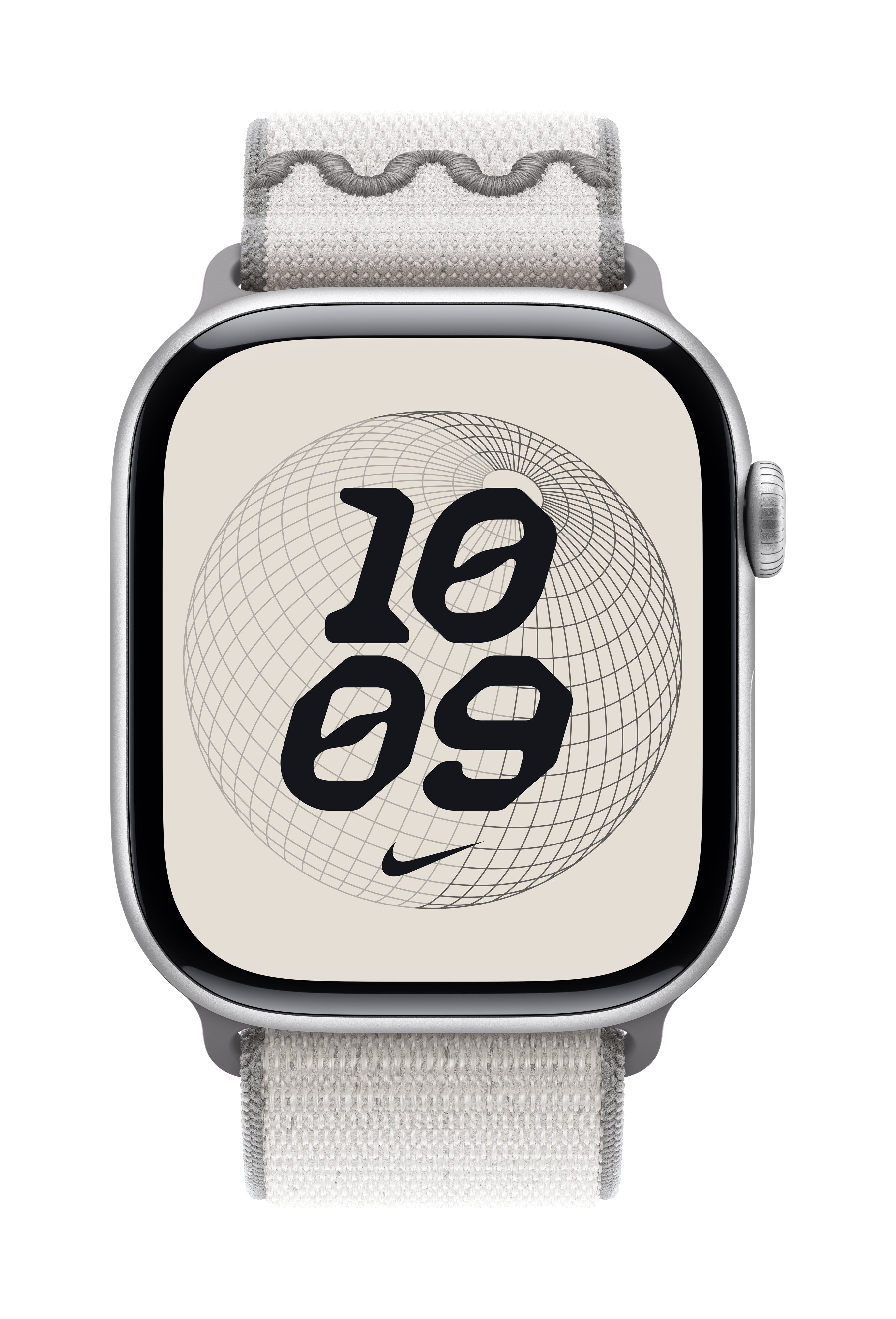 Apple Nike Sport Loop – Armband – für Apple Watch 46 mm, Grau, One Size