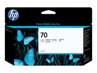 HP Tintenpatrone 70, Hellgrau, 130 ml