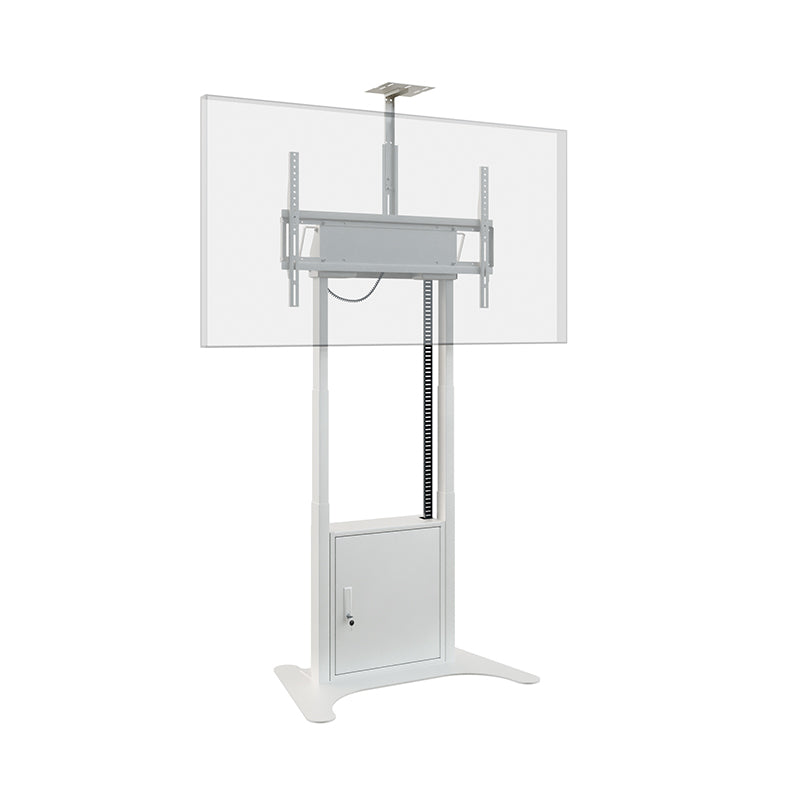 Hagor Bodenständer – 55–86" – VESA 900×600 – bis 120 kg, Motorisiert, Höhenverstellbar – Twin Lift FS-W