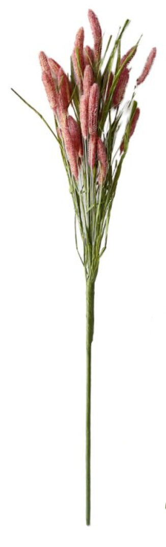 CHALET Künstliche Blütenpflanze – Borstenhirse, 70 cm – Kunststoff, mehrfarbig