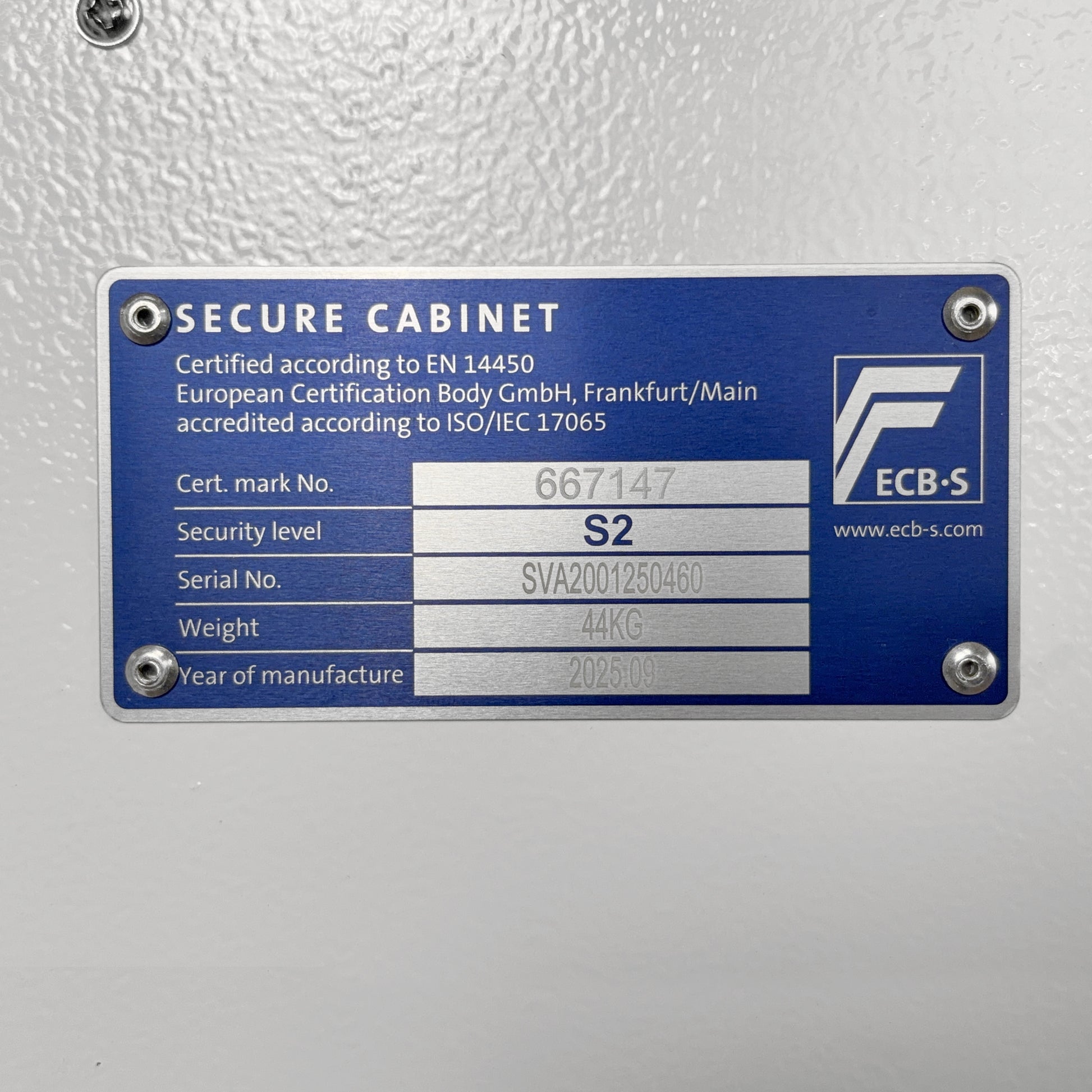 Phoenix Safe Co. Phoenix Tresor Fortress SS1453E – Elektronikschloss – 46 l – Bodenmontage – Weiss