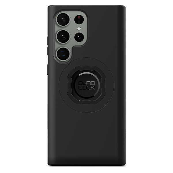 Quad Lock MAG Backcover – für Samsung Galaxy S23 Ultra, PC+TPU, Schwarz, Ring, kabelloses Laden, wasserfest