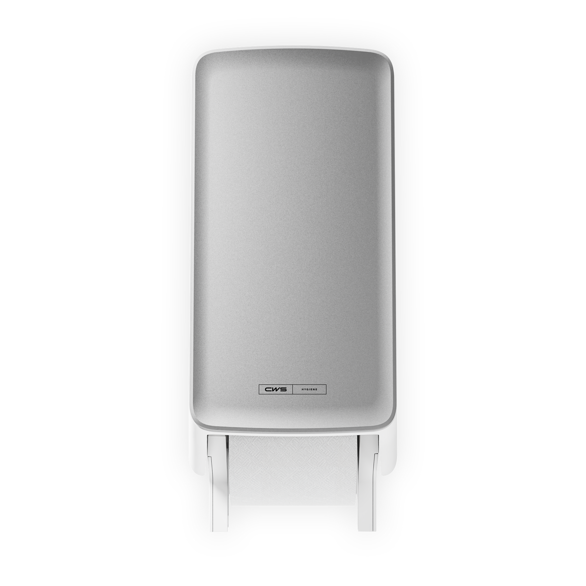 Cws PureLine – Panel – für PureLine Toilettenpapier, silber