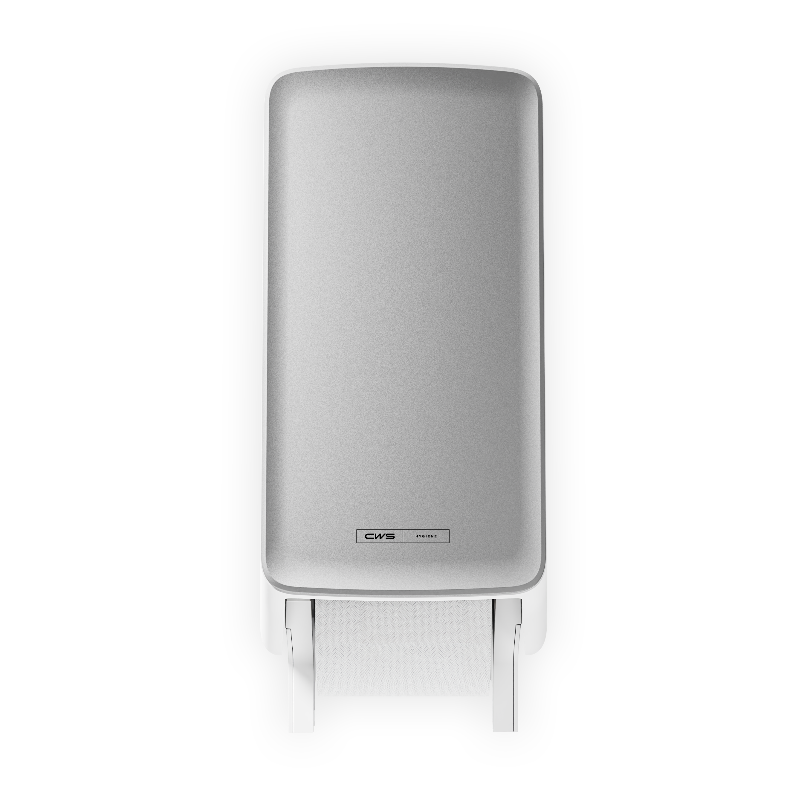 Cws PureLine – Panel – für PureLine Toilettenpapier, silber