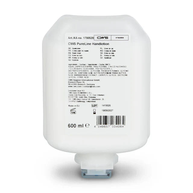 Cws Handlotion PureLine – 8 × 600 ml