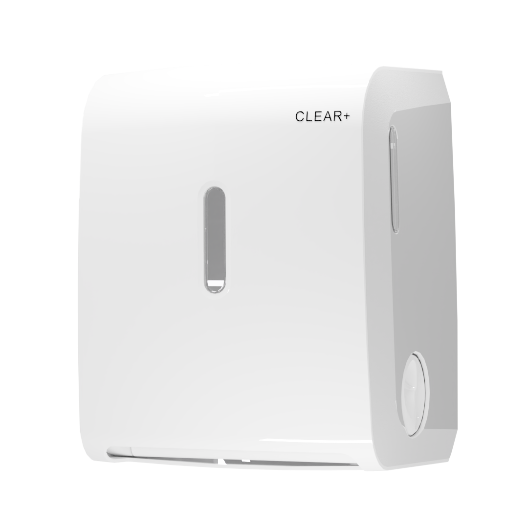 Clear+ Handtuchrollenspender – Kunststoff