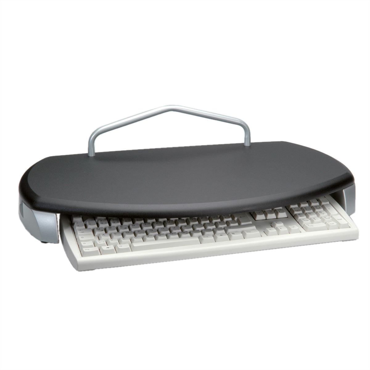 ROLINE Trend – Monitor-Tischständer – 1 Monitor – bis 22" – bis 20 kg/Monitor – Grau – für LCD, CRT