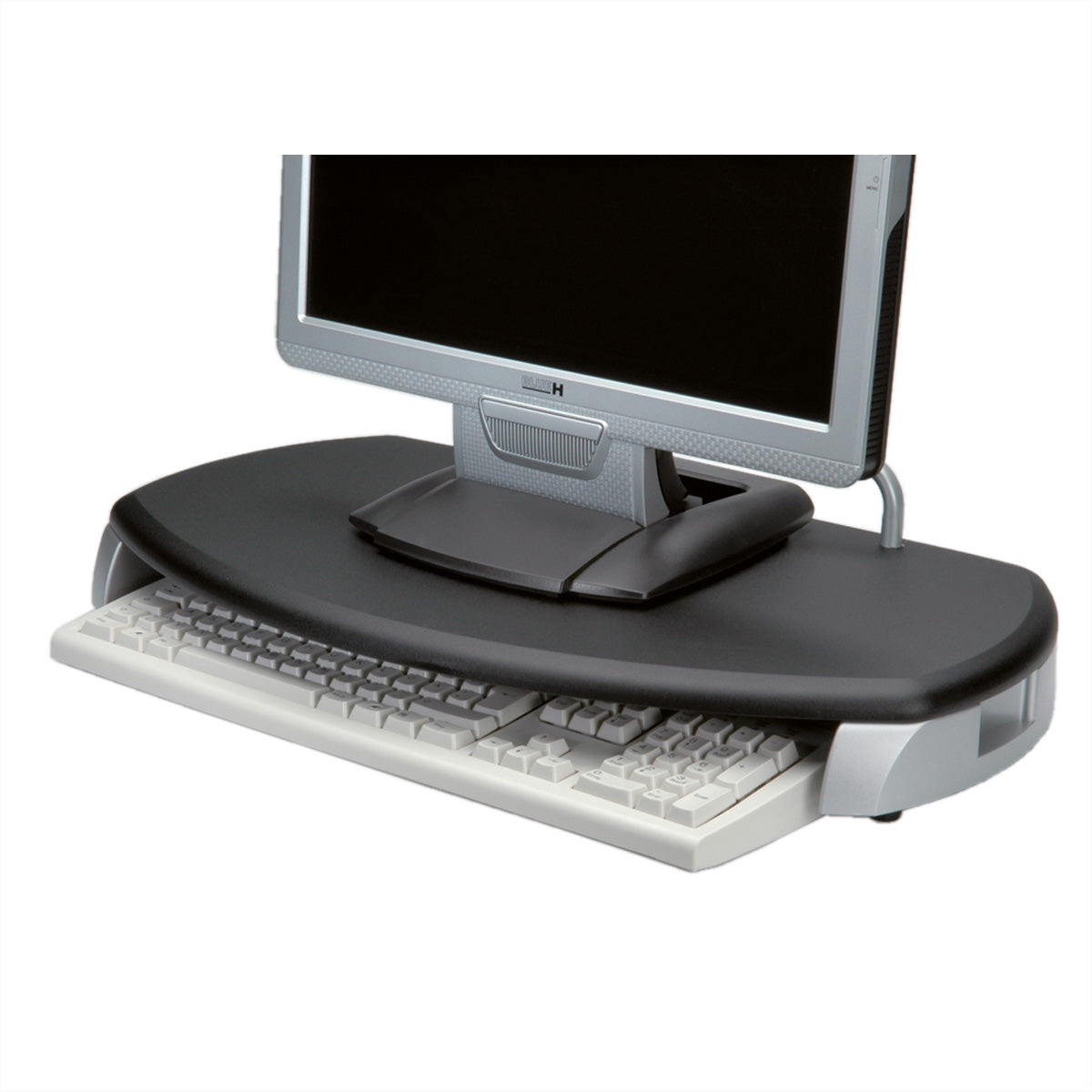 ROLINE Trend – Monitor-Tischständer – 1 Monitor – bis 22" – bis 20 kg/Monitor – Grau – für LCD, CRT