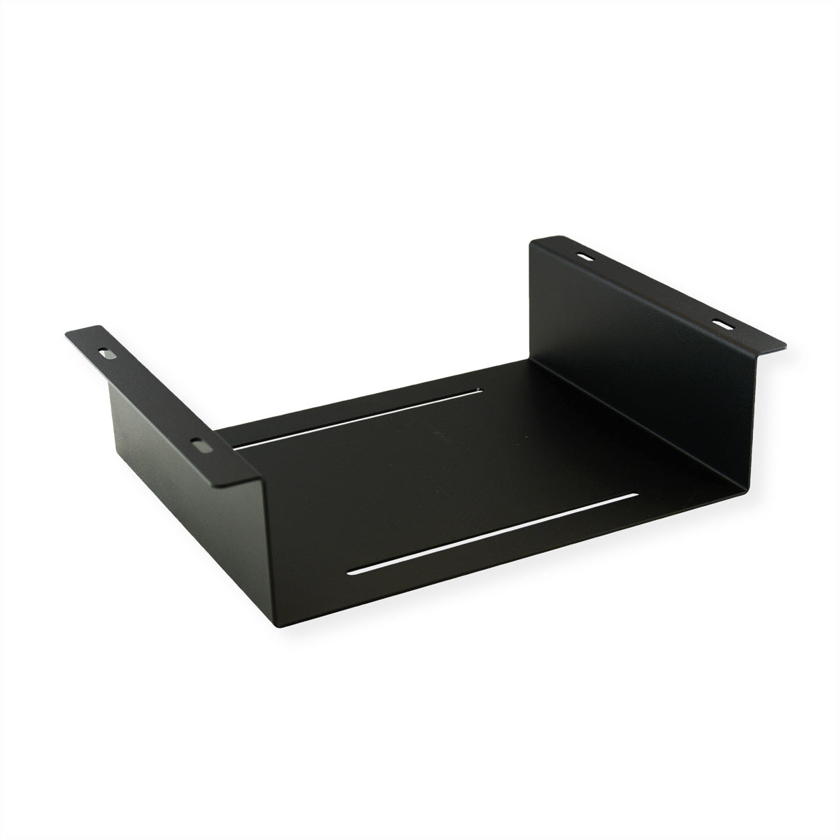 ROLINE CPU-Halterung (Untertisch) – bis 10 kg, Schwarz, Metall