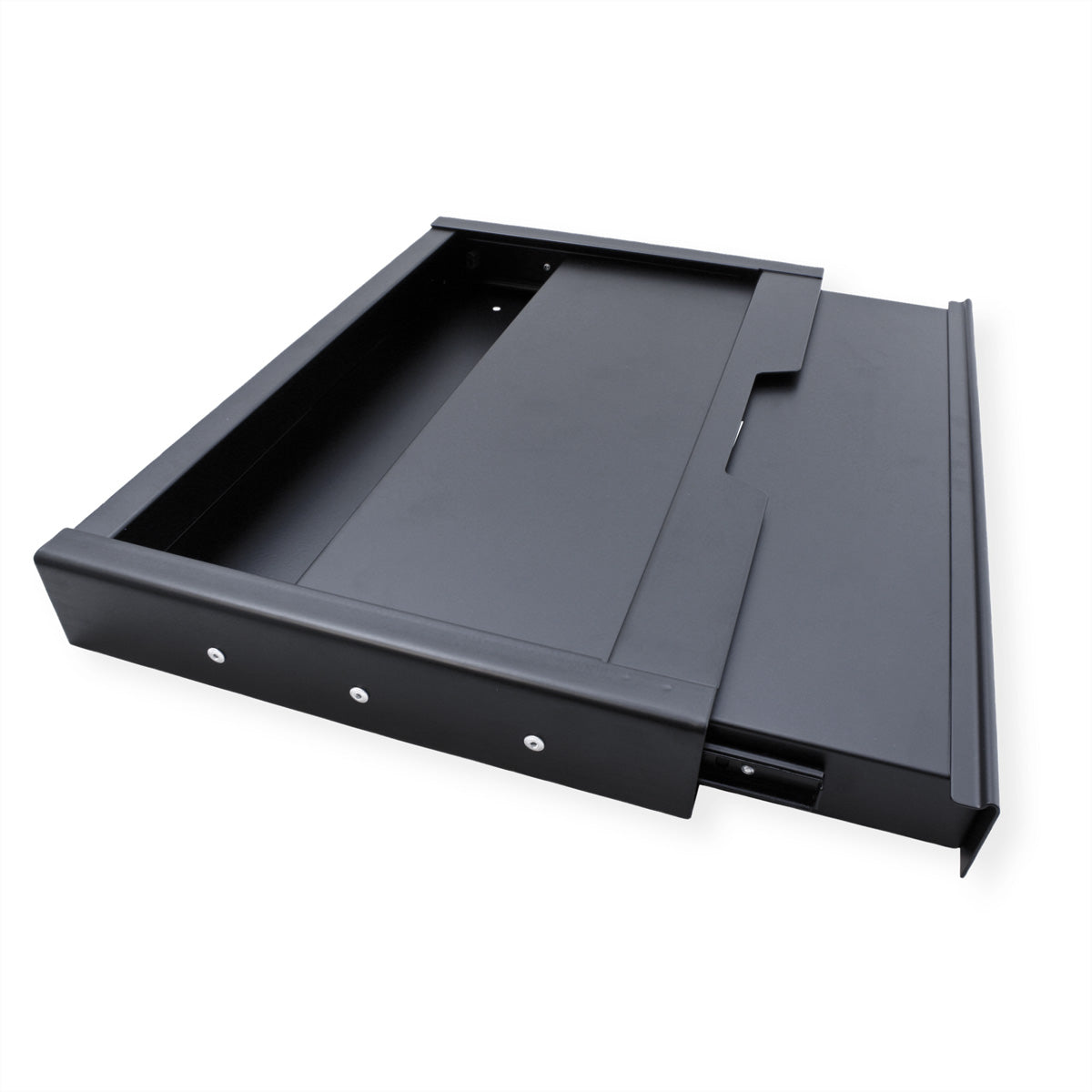 ROLINE Schublade – für Tischplatten ab 18 mm, schwarz
