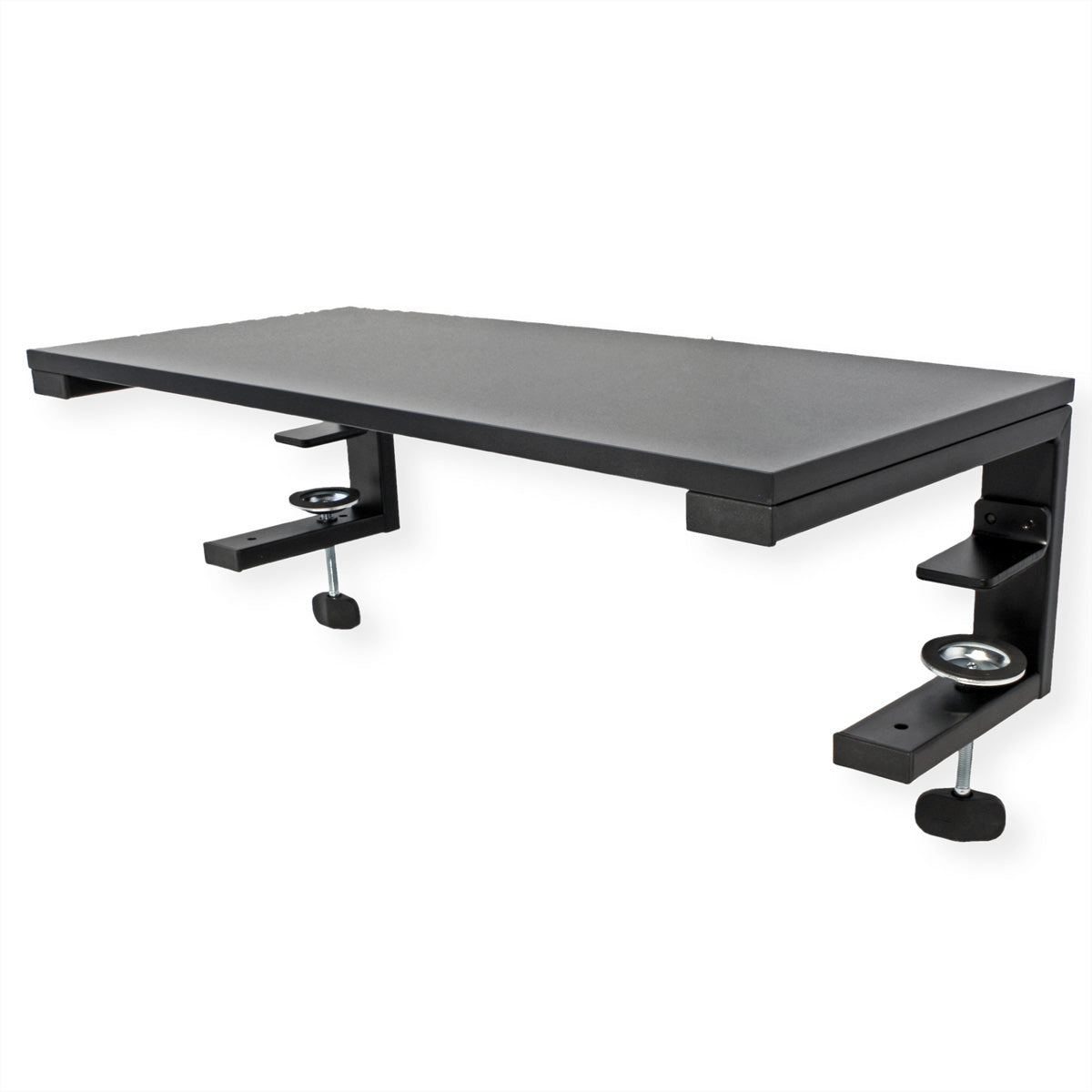 ROLINE Monitor-Tischständer – freistehend – bis 20 kg – höhenverstellbar – schwarz – für Monitore
