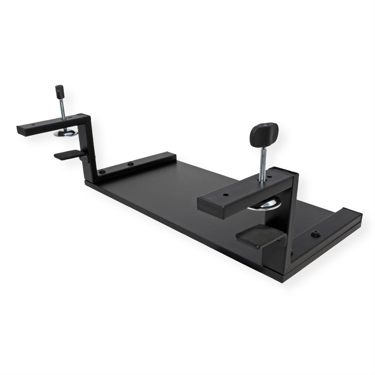 ROLINE Monitor-Tischständer – freistehend – bis 20 kg – höhenverstellbar – schwarz – für Monitore
