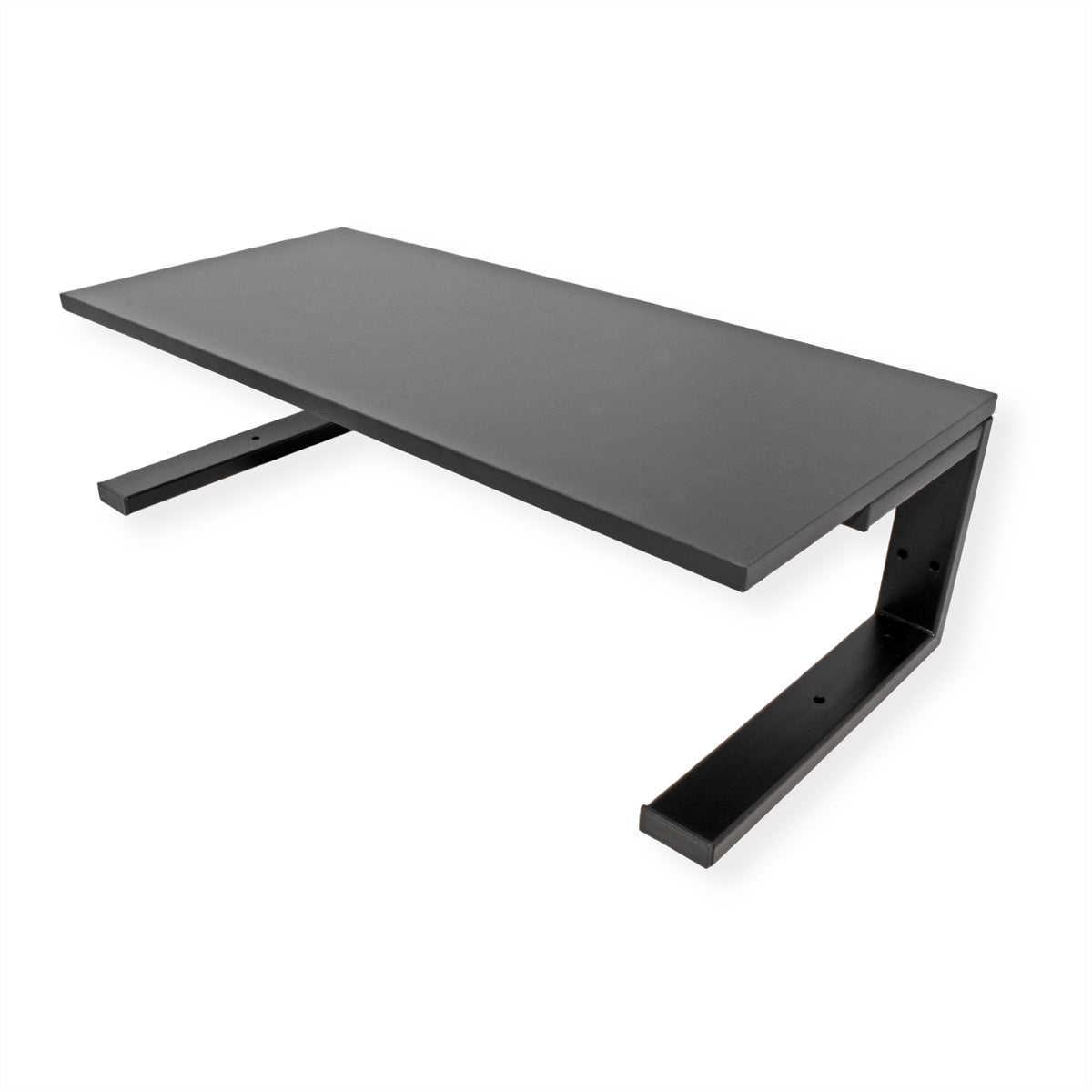 ROLINE Monitor-Tischständer – freistehend – bis 20 kg – höhenverstellbar – schwarz – für Monitore
