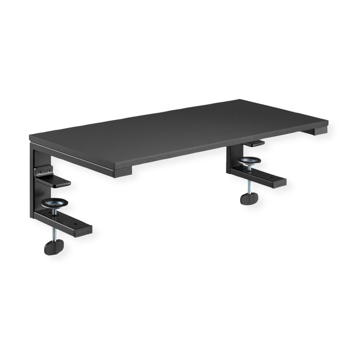 ROLINE Monitor-Tischständer – freistehend – bis 20 kg – höhenverstellbar – schwarz – für Monitore