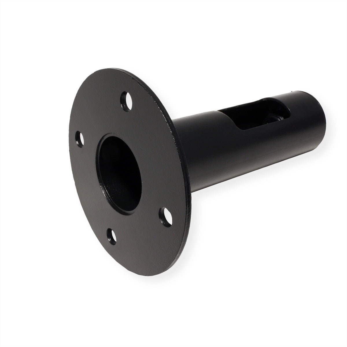 ROLINE POS-Halterung, Schraubbefestigung, 360°/±45°, für Geräte 70–110 mm Breite, bis 166 mm Länge, Schwarz