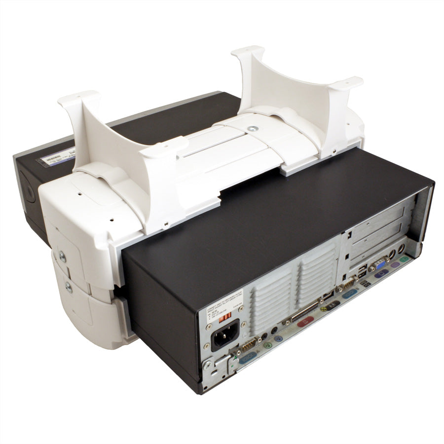 Dataflex CPU-Halterung (Untertisch) – bis 30 kg, weiss, Kunststoff (ABS)