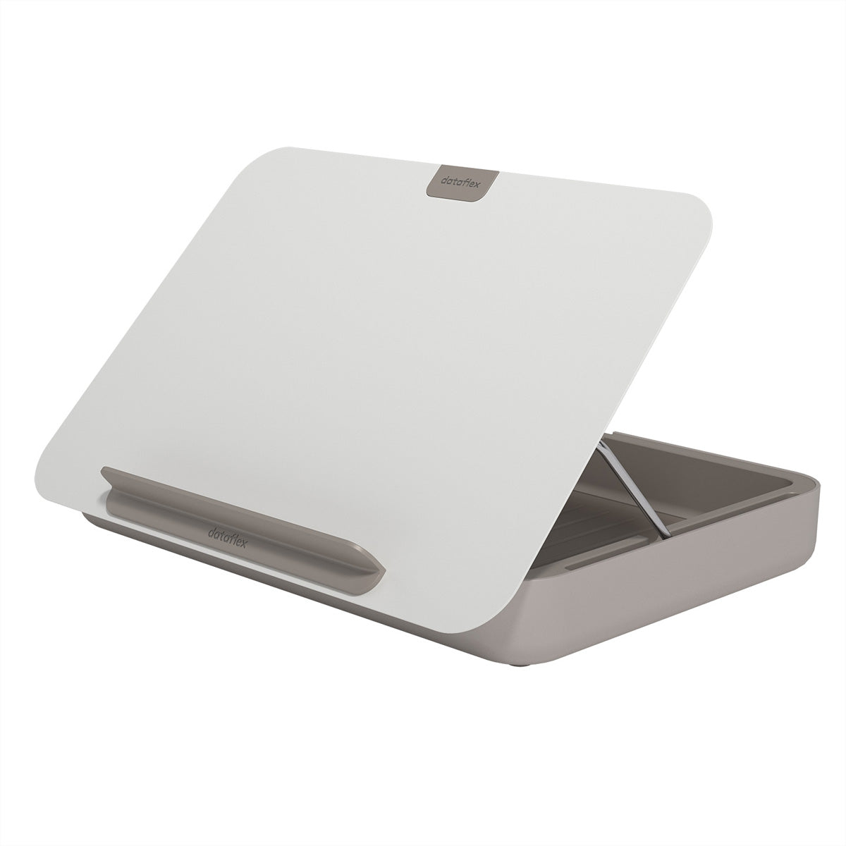 Dataflex Laptop-Ständer – bis 15" – höhenverstellbar, 6 kg Tragkraft – Weiss