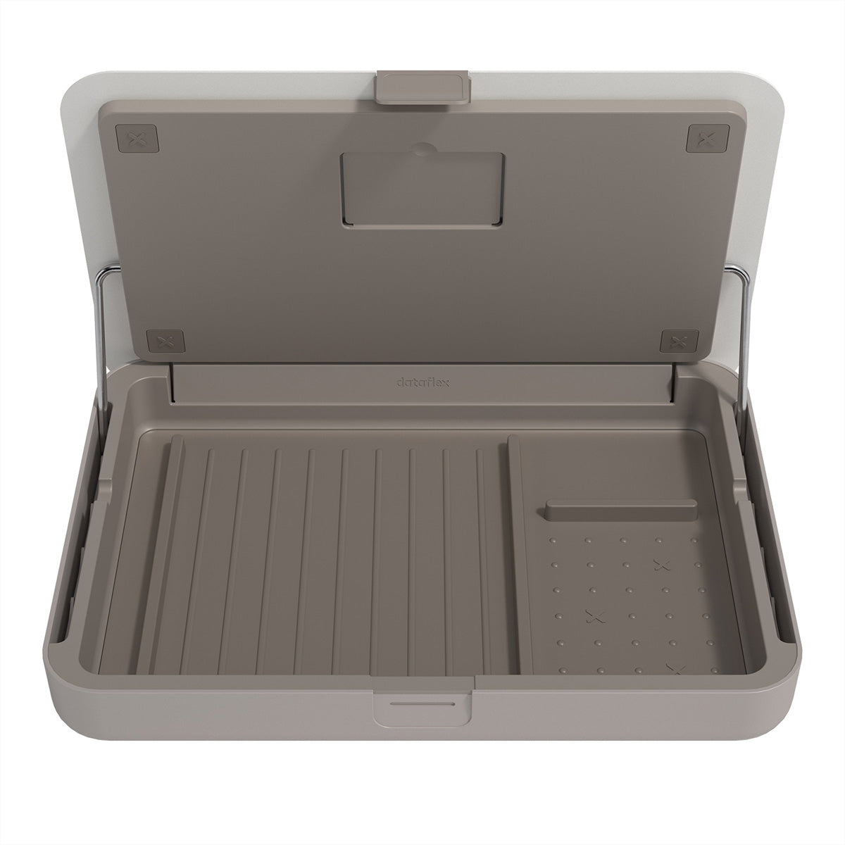 Dataflex Laptop-Ständer – bis 15" – höhenverstellbar, 6 kg Tragkraft – Weiss