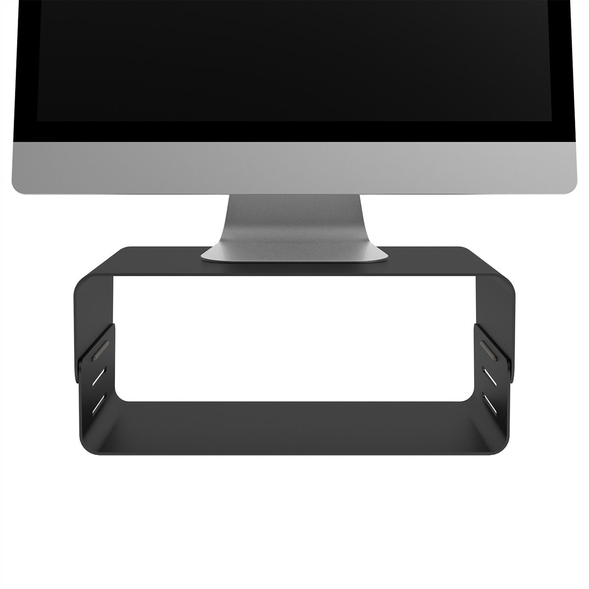 Dataflex Addit Bento – Monitor-Tischständer – freistehend – 1 Monitor – bis 20 kg/Monitor – Schwarz