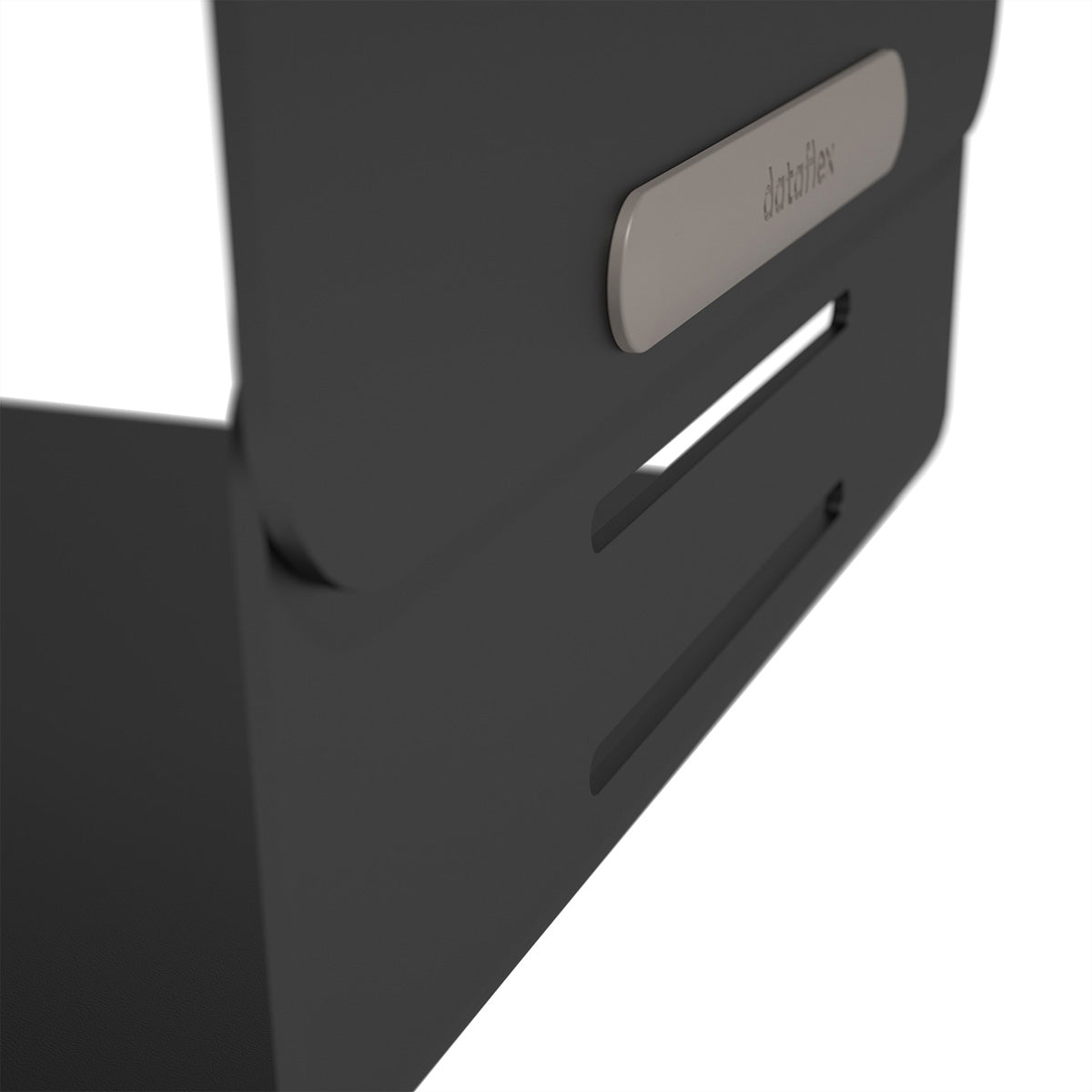 Dataflex Addit Bento – Monitor-Tischständer – freistehend – 1 Monitor – bis 20 kg/Monitor – Schwarz