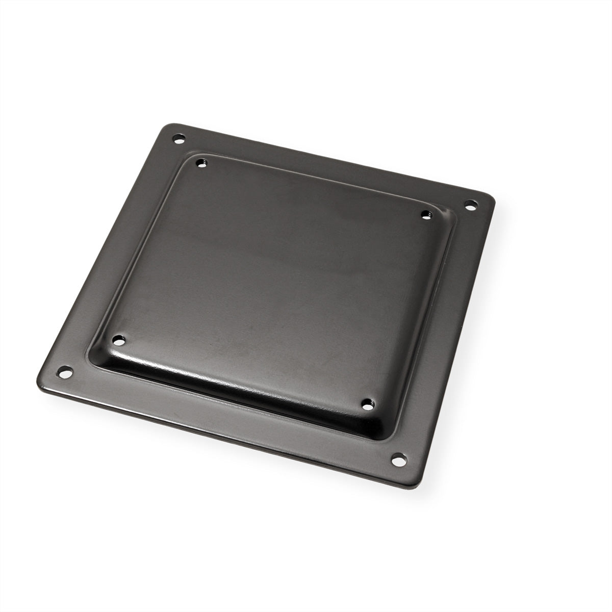 ROLINE VESA-Adapterplatte – VESA 75×75/100×100 mm – bis 32" – inkl. Befestigungsschrauben – Schwarz