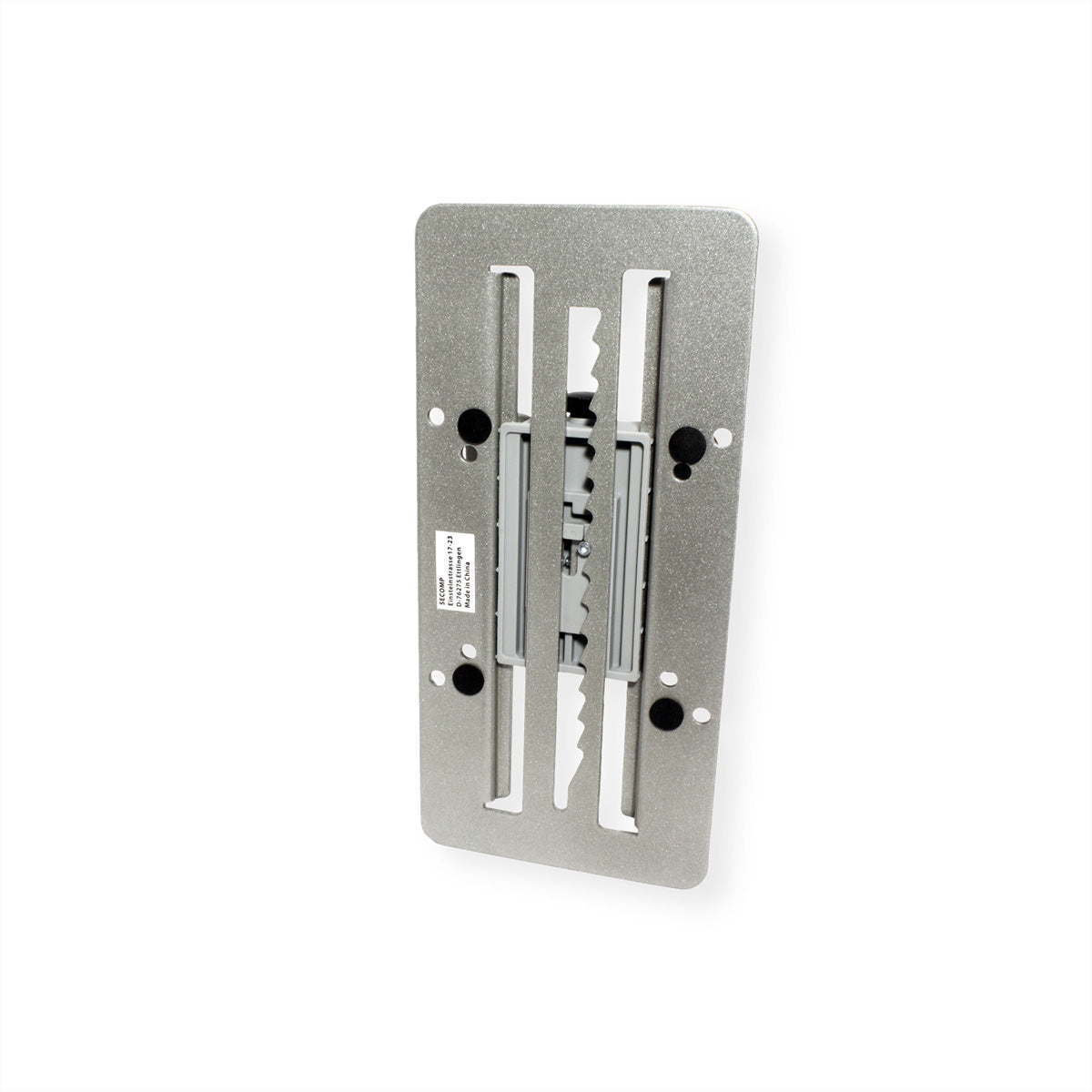 ROLINE VESA-Adapterplatte – bis 27" – VESA 75×75/100×100 mm – bis 8 kg/Monitor – höhenverstellbar – silber