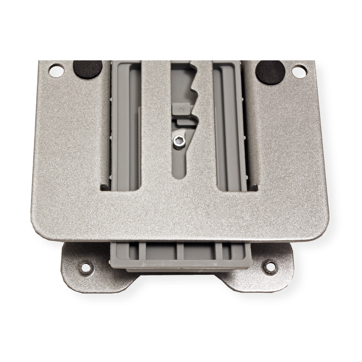 ROLINE VESA-Adapterplatte – bis 27" – VESA 75×75/100×100 mm – bis 8 kg/Monitor – höhenverstellbar – silber