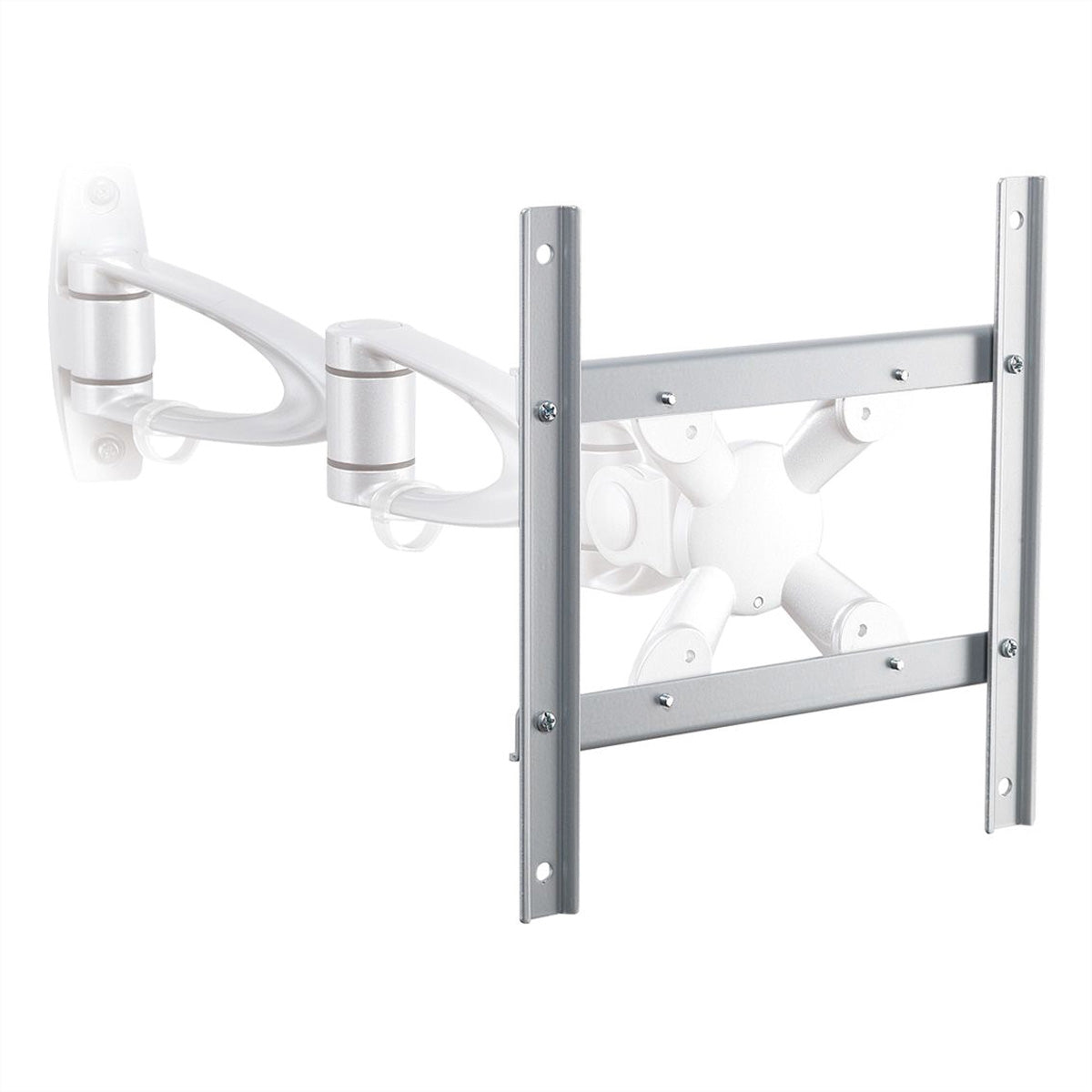 ROLINE VESA-Adapterplatte – VESA 100×100/100×200/200×200 mm – Silber – für VESA 100/200