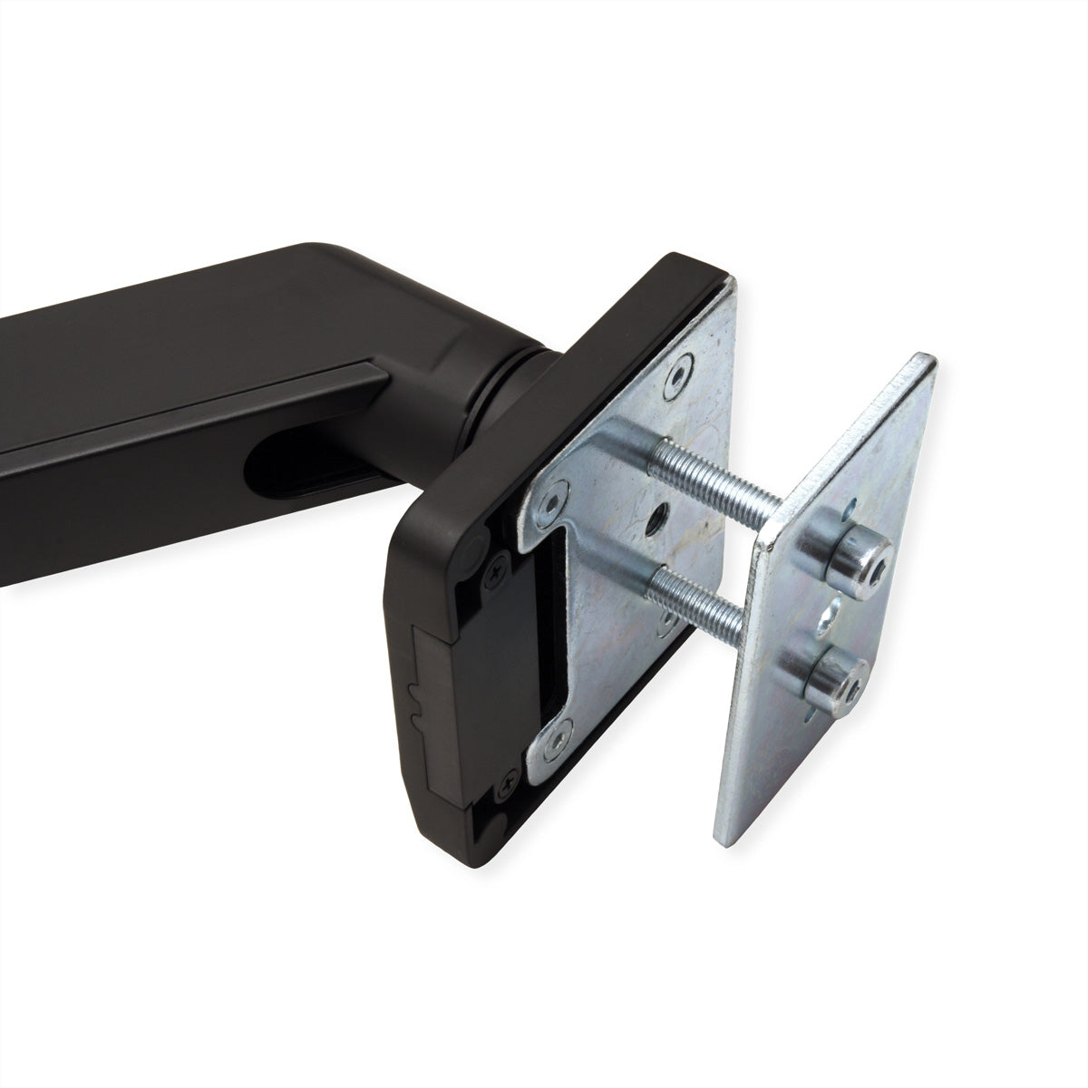 ROLINE Monitorarm Tischhalterung – 1 Monitor – 17–49" – VESA 75×75/100×100 mm – bis 18 kg/Monitor – Gasfeder