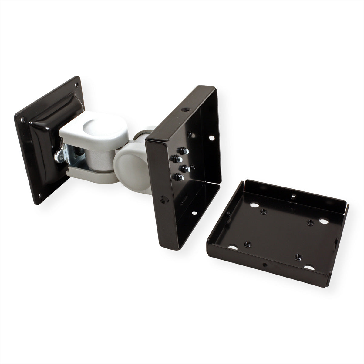 ROLINE LA-1 – Monitor-Wandhalterung – 1 Monitor – VESA 75×75 mm – bis 6 kg/Monitor – 2 Gelenke