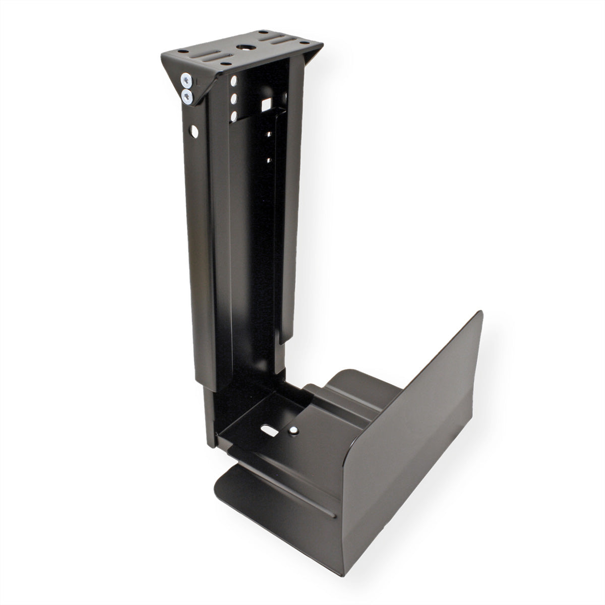 ROLINE CPU-Halterung (Untertisch) – bis 30 kg, schwarz, Stahl