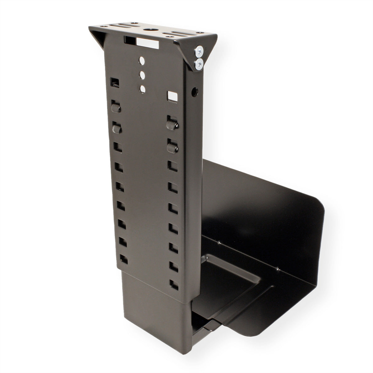 ROLINE CPU-Halterung (Untertisch) – bis 30 kg, schwarz, Stahl