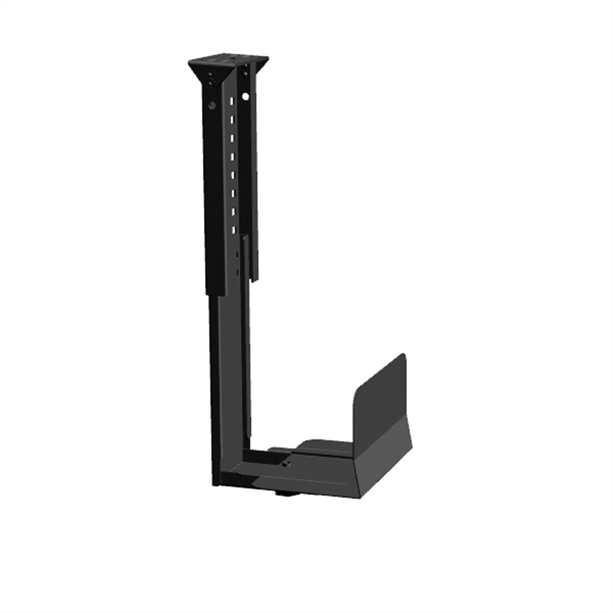 ROLINE CPU-Halterung (Untertisch) – bis 30 kg, schwarz, Stahl