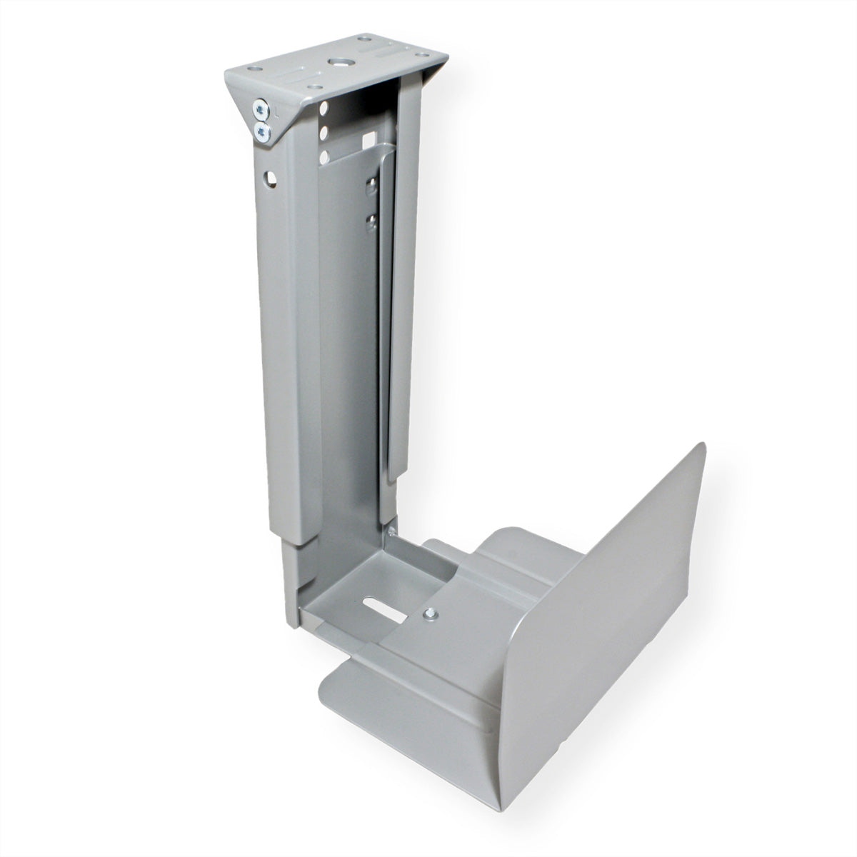 ROLINE CPU-Halterung (Untertisch) – bis 30 kg, silber, Stahl