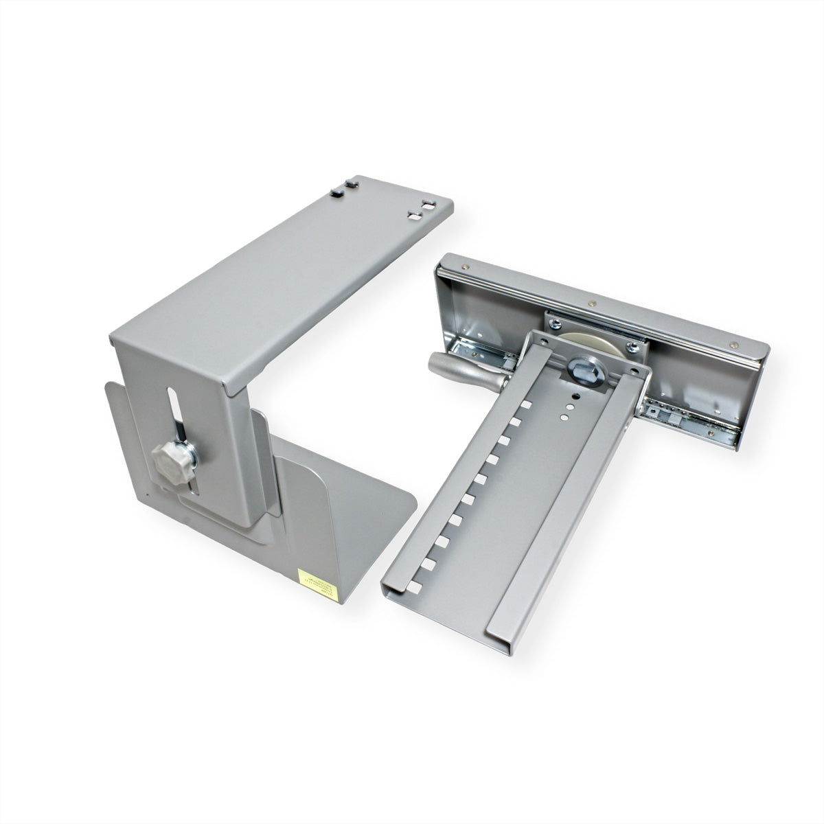 ROLINE CPU-Halterung (Untertisch) – bis 30 kg, silber, Stahl