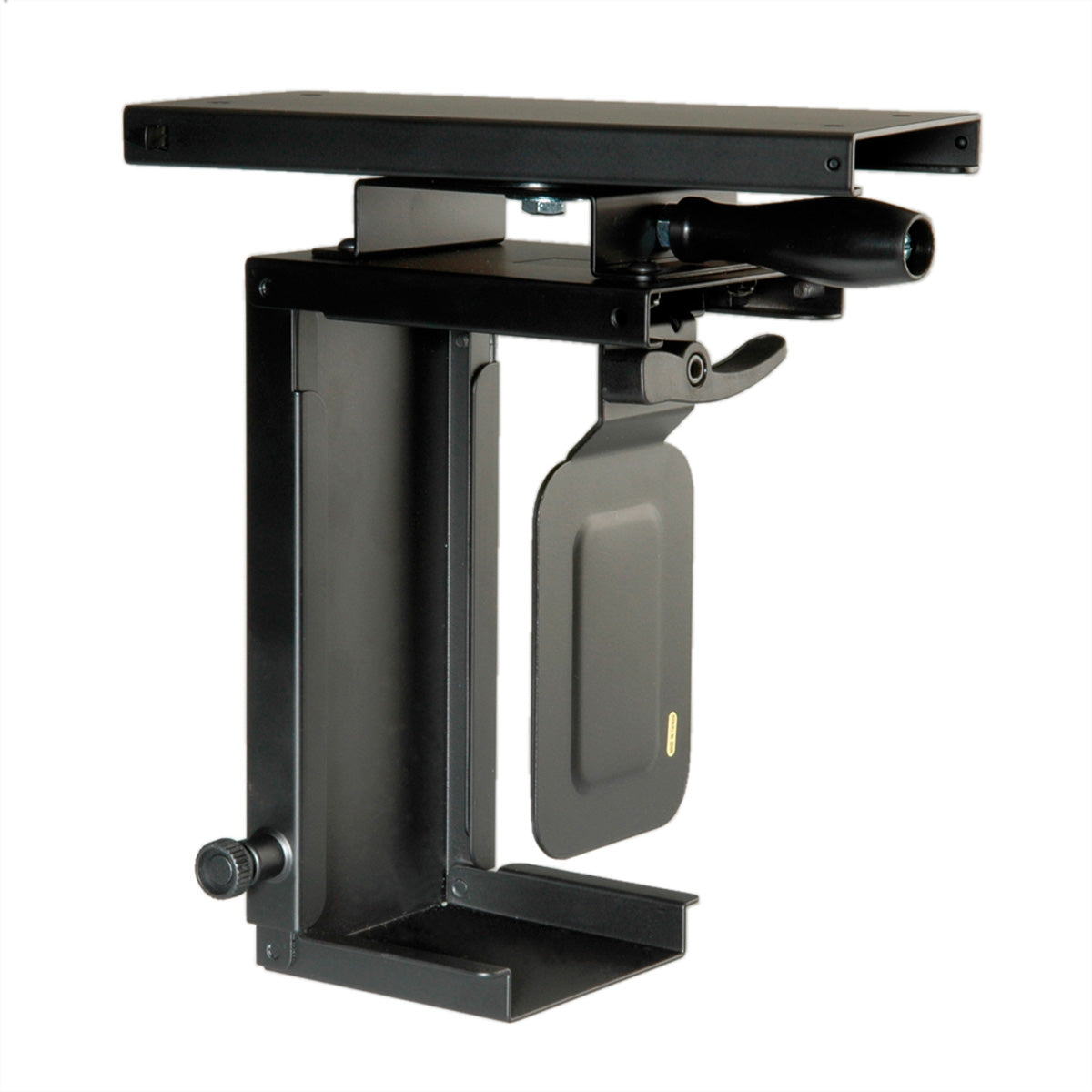 ROLINE CPU-Halterung (Untertisch) – bis 10 kg, schwarz, Stahl