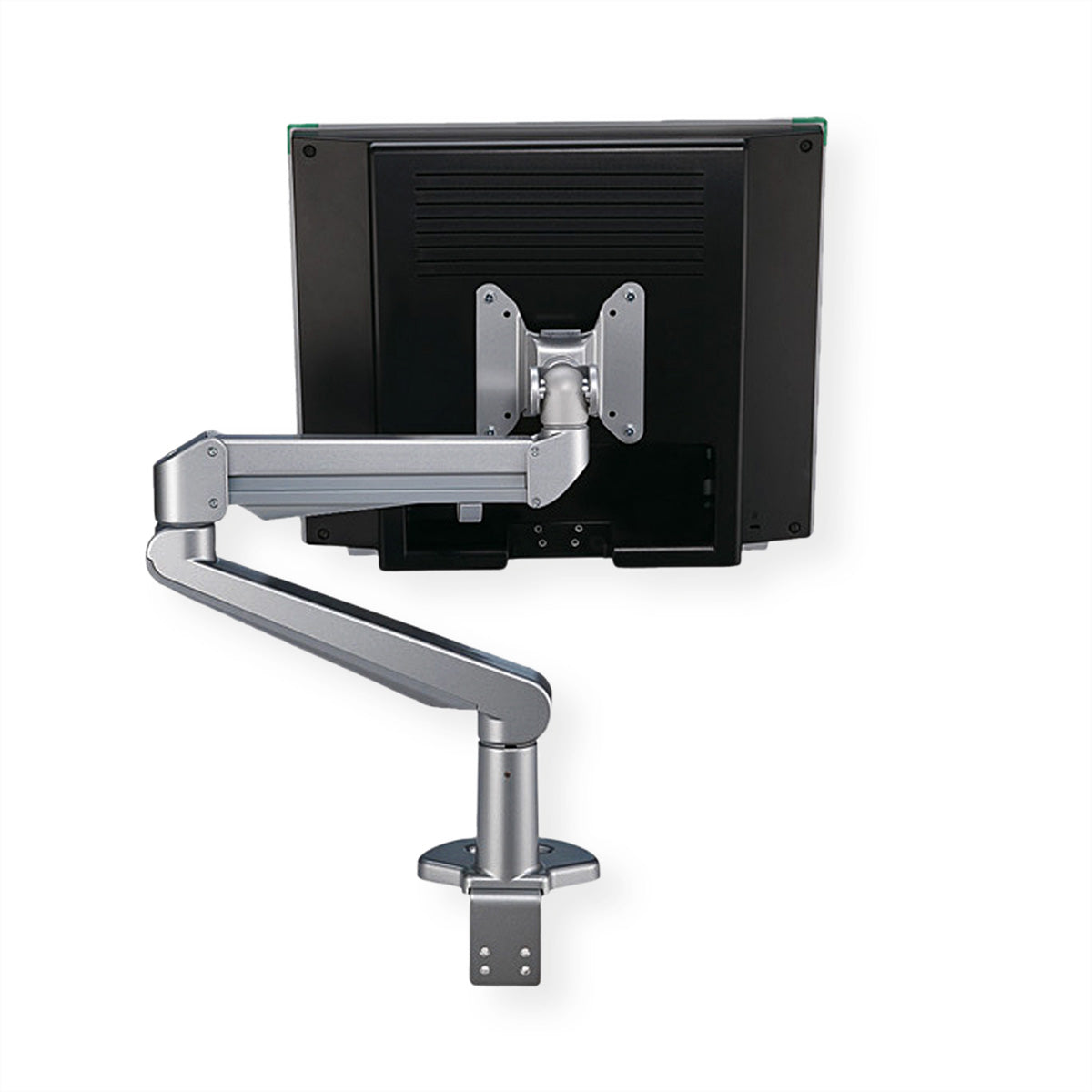 ROLINE Monitorarm Tischhalterung – 1 Monitor – VESA 75×75/100×100 mm – bis 8 kg/Monitor